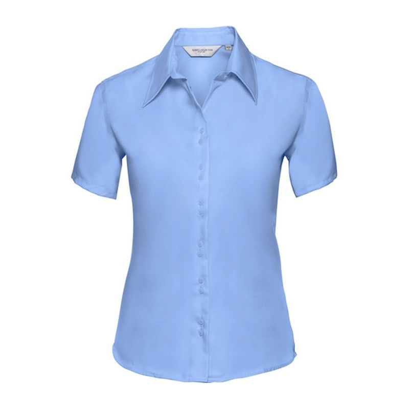 Russell Non-iron ladies blouse short-sleeve